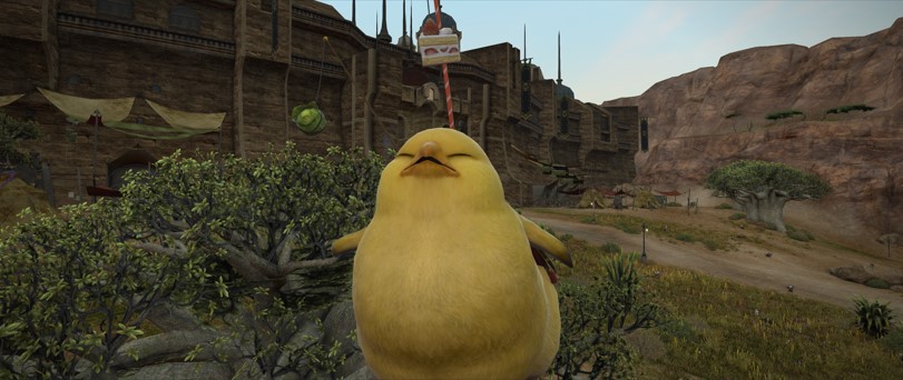 UWQHD (3440×1440)のFF14の画像