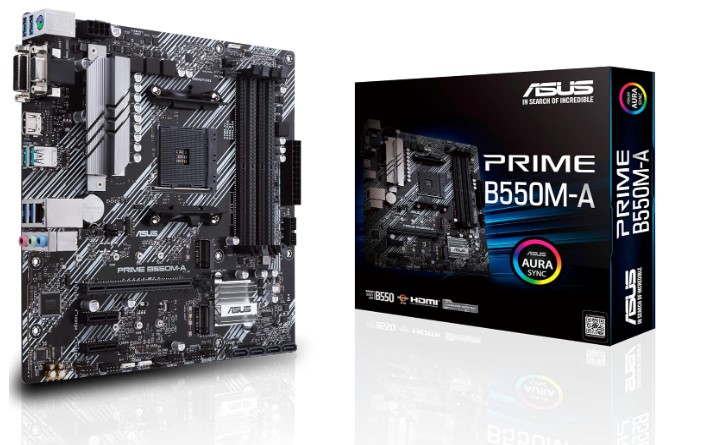 マザーボード　ASUS PRIME B550M-A