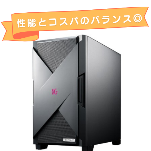 マウスコンピューターの人気ブランドNEXTGEARのRTX5070とRyzen 7 7800X3Dを搭載
